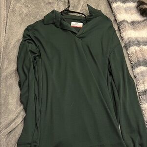Basic Green Polo Mens